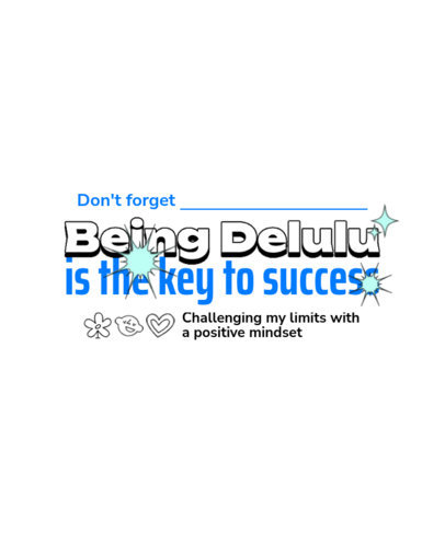Inspirational T-Shirt Design Generator With a Delulu-Themed Aesthetic