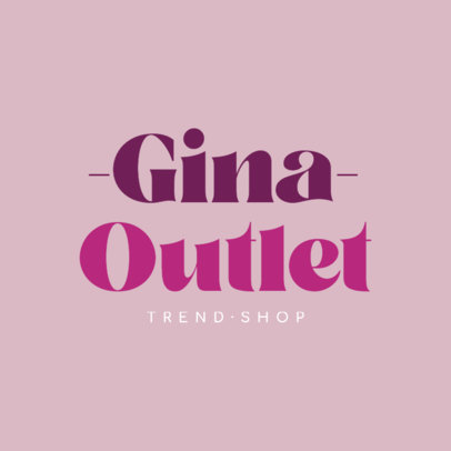 Logo Generator for a Thrifting Trend Store