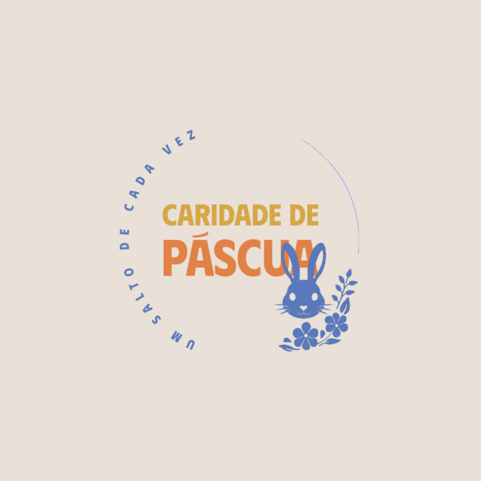 Charity Logo Maker Featuring an Easter Theme and a Bunny Graphic