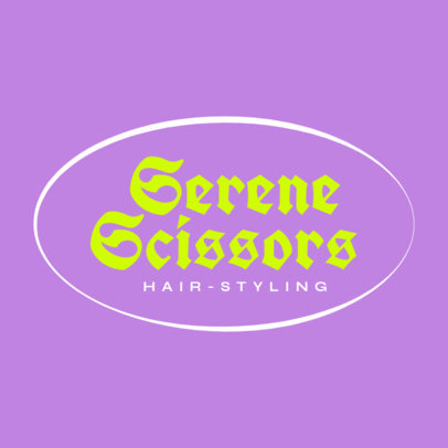 Logo Maker for a Professional Hairstyle Studio