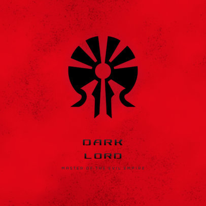 Star Wars-Inspired Logo Template Featuring a Futuristic Emblem 6378a