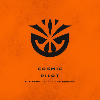 Gaming Logo Maker Featuring an Abstract Graphic Inspired by Star Wars  6378c