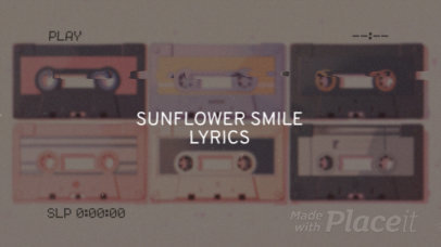 Intro Video Generator Featuring a Sing-Along Music Vlog