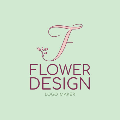 Online Logo Maker to Design a Florist Logo