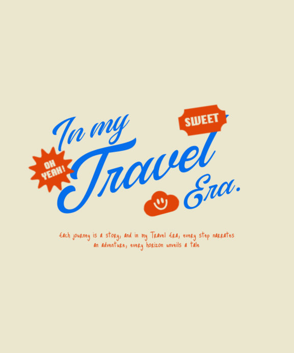 Placeit - T-Shirt Design Creator for Travelers Featuring a Quote and ...