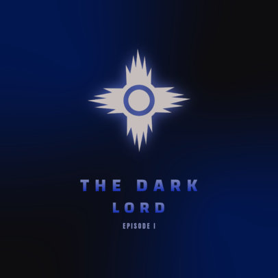 Logo Template Featuring Star Wars-Inspired Graphics