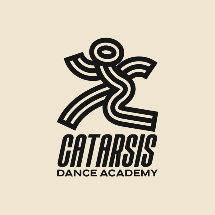 Dance Studio Logo Maker Featuring a Human Graphic