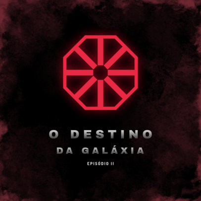 Brand Logo Generator for a Geek Shop Inspired by Star Wars