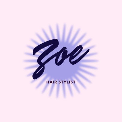 Logo Generator for a Professional Hairstylist