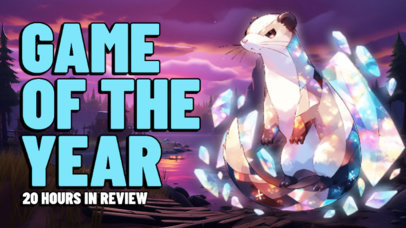 YouTube Thumbnail Maker With a Gaming Review Inspired by Palworld 6290d-6349