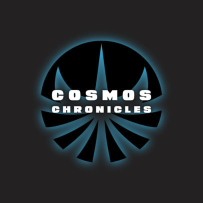 Logo Template for a Geek Store Brand Inspired by the Star Wars Movies