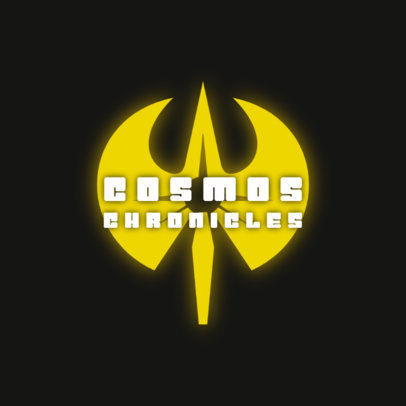 Sci-Fi Logo Maker for a Geek Shop Inspired by Star Wars 6381d