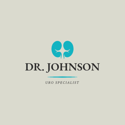 Logo Generator for a Urologist with Biology Graphics