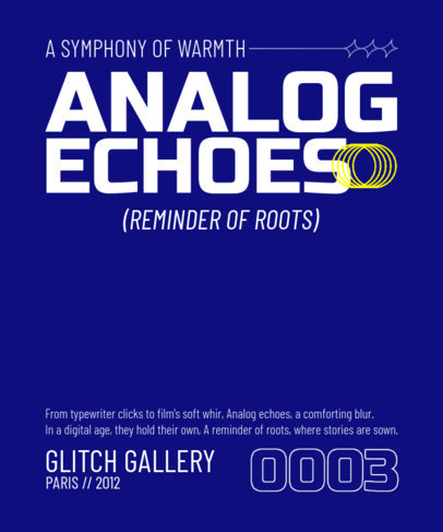 T-Shirt Design Template Featuring a Streetwear Style with a Quote in a Bold Font