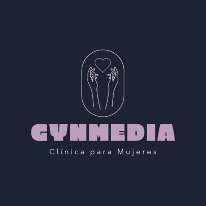 Gynecology Logo Template for a Female Health Center