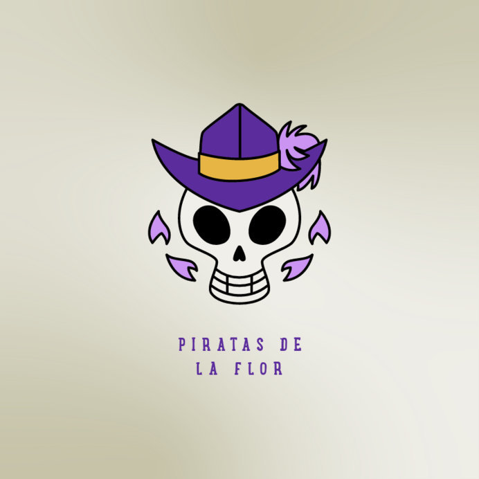 Logo Template Featuring a One Piece-Inspired Theme for a Geek Store