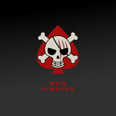 Online Logo Generator With a Skull Inspired by One Piece 6388e
