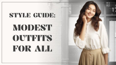 Intro Video Generator for a Modest Style Guide Vlog 7851