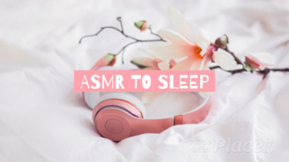 Intro Video Maker for an ASMR-Themed Channel