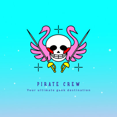 Logo Generator for a One Piece-Inspired Geek Store 6389a