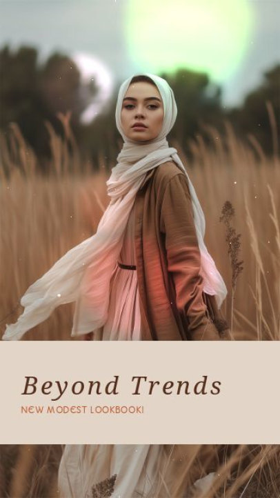 AI-Generated Instagram Story Video Generator With Modest Fashion Ideas 7856