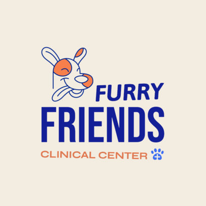 Pet Clinical Center Logo Generator With a Dog Graphic