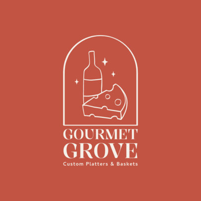 Logo Creator for a Custom Cheese Platter Catering Service