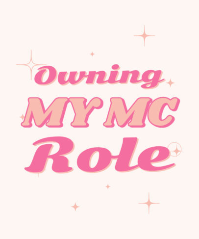 T-Shirt Design Generator Featuring a Main-Character Theme and a Quote