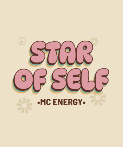 T-Shirt Design Generator Featuring an NPC-Inspired Quote in a Chunky Typeface 6374