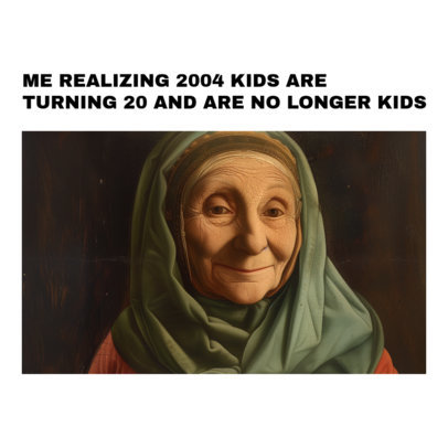 Instagram Post Generator Featuring a Meme in a Classical Painting Graphic