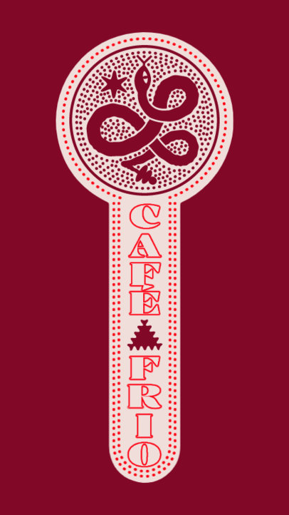 Sticker Generator for a Coffee Cold-Brew Brand 6407a