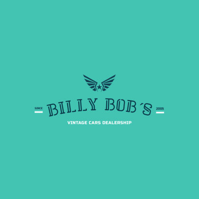 Logo Generator for a Classic Car Dealership Business