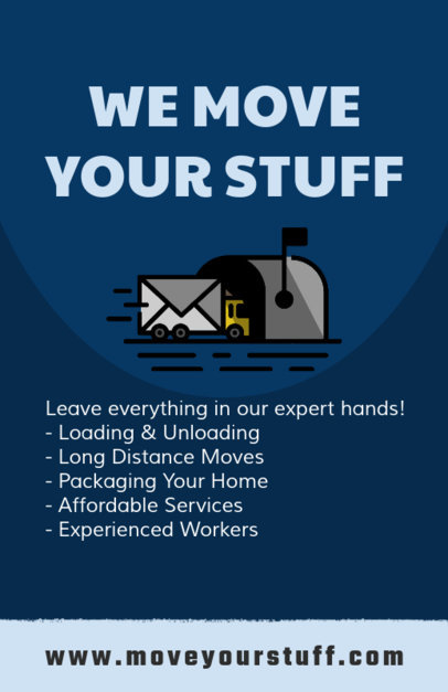 Flyer Maker for Transportation Companies 204d 