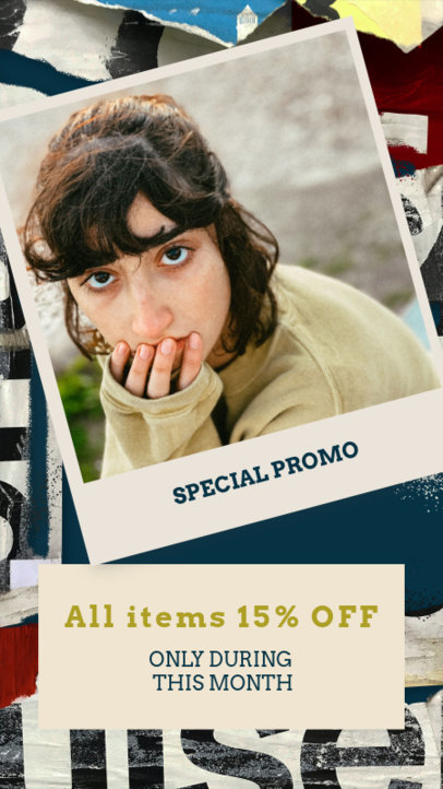 Sale Instagram Story Creator With a Modern-Styled Aesthetic 6360g