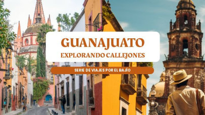 Travel Diary Intro Video Generator for a Guanajuato Vlog