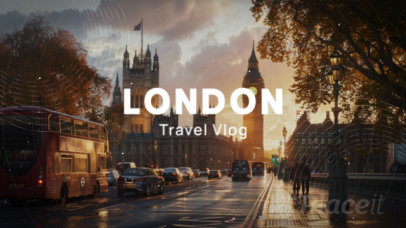 Travel-Themed Intro Video Creator With a London Theme