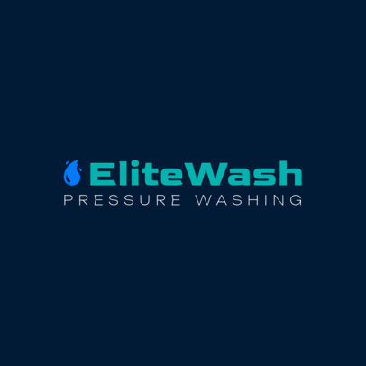 Logo Creator for an Elite Pressure Washing Service