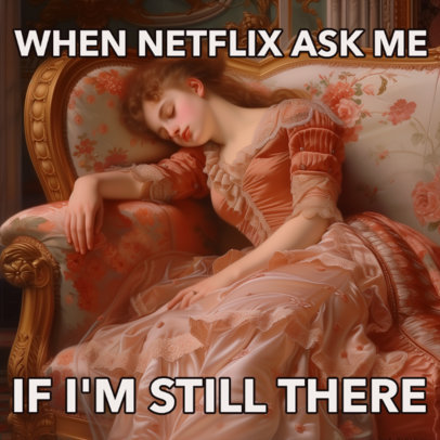 Quote Instagram Post Creator With a Funny Painting Theme