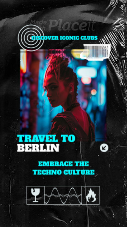 Instagram Story Video Creator Featuring Berlin's Iconic Club for Travelers 2499b 7977