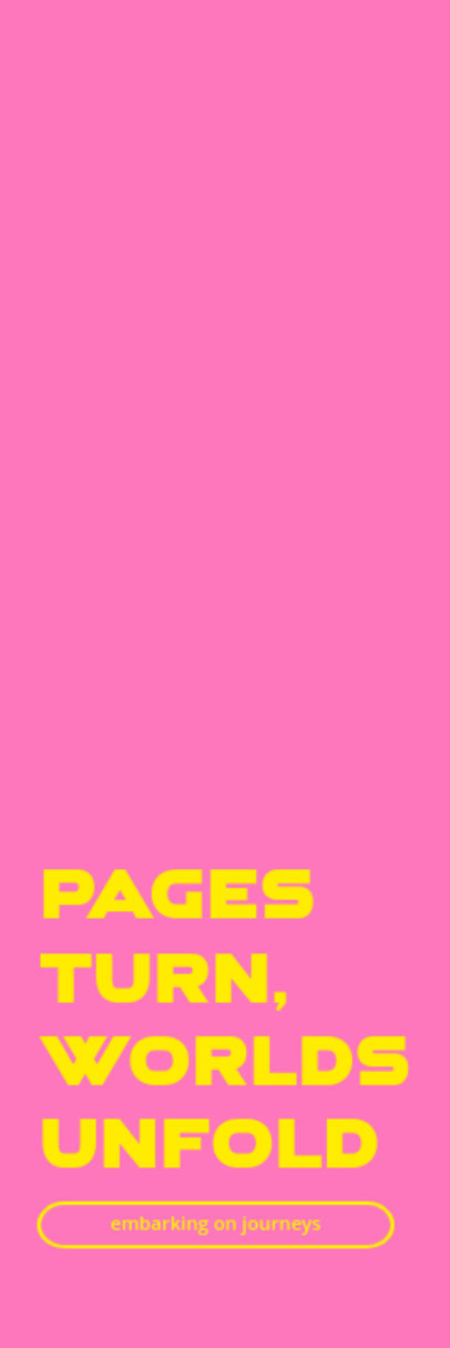 Bookmark Design Creator with a Quote over a Bright Solid Color ed6900b