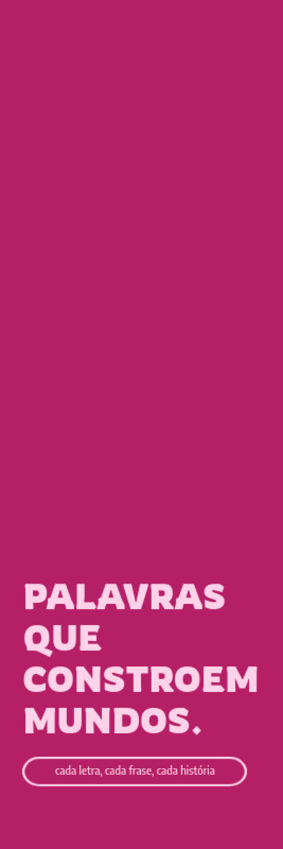 Bookmark Design Template Featuring an Inspirational Phrase for Readers ed6900m