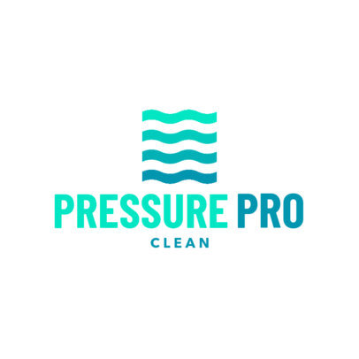 Cleaning Provider Logo Template for a Pressure Washing Company