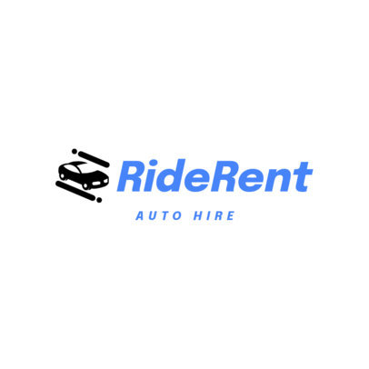 Online Logo Generator Featuring a Car Symbol for an Auto Rental Company