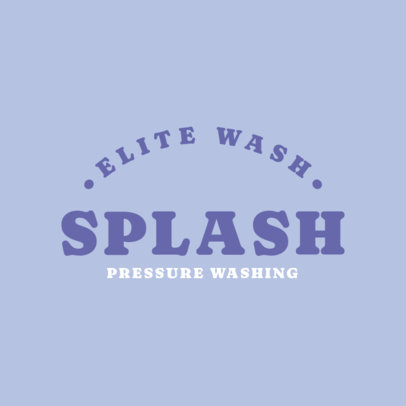 Logo Creator for an Elite Washing Service