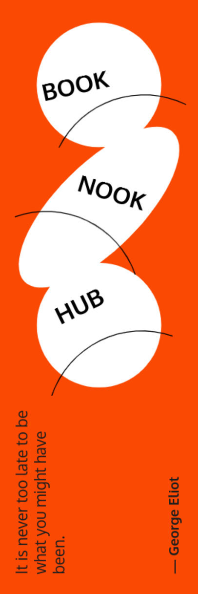 Bookmark Design Generator with Bold Words over Circular Shapes ed6897f