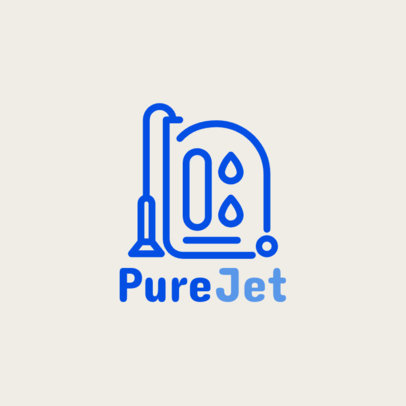 Business Logo Template for a Cleaning Service Provider