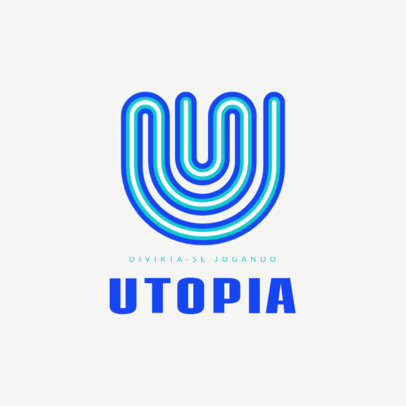 Gaming Logo Maker Featuring a Colorful Retro Symbol 6418e