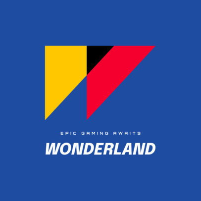 Online Logo Maker Featuring a Retro Graphic for a Gaming Squad 6418i