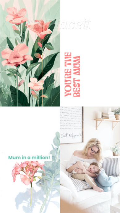 Instagram Story Video Generator With AI-Created Animations for Mum's Day