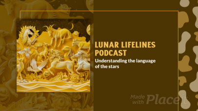 Astrology Intro Video Generator for a Lunar Lifelines Podcast